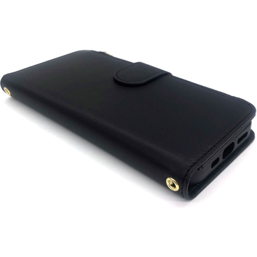 AC-P24-WL BK iphone16用 Magsafe対応ウォレット手帳型ケース