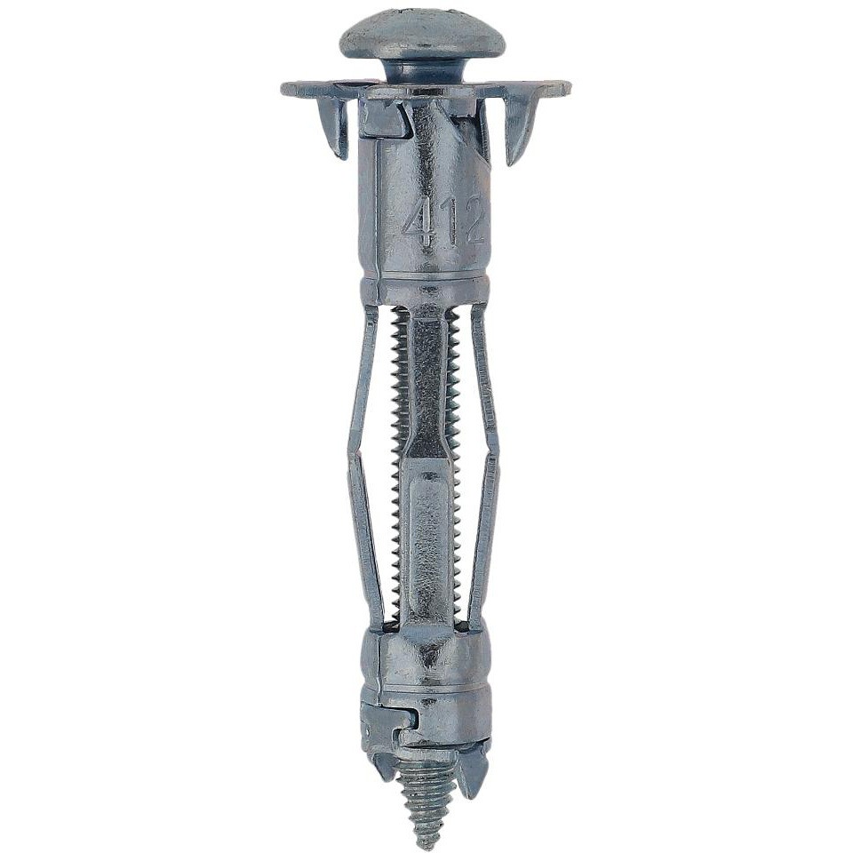 WI-412 ウォールアンカー 一撃(鉄/三価めっき)8本入 OHSATO(大里