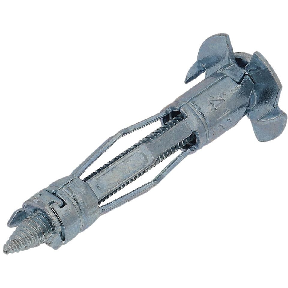 U-コマンド WALL・E 動作確認済み WI-412 ウォールアンカー 一撃(鉄/三価めっき)8本入 OHSATO(大里) 1袋