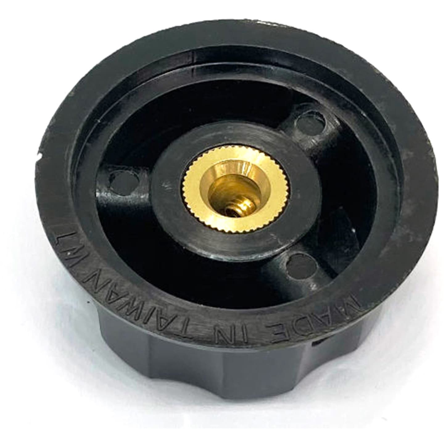 WTN-15-1182/6.1 Φ6軸用ツマミ 共立電子産業 シルバー/黒色 1個 【通販
