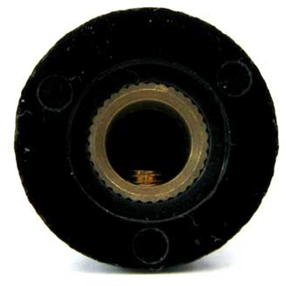 WTN-15-1190/6.1 Φ6軸用ツマミ 共立電子産業 黒/黒色 1個 【通販