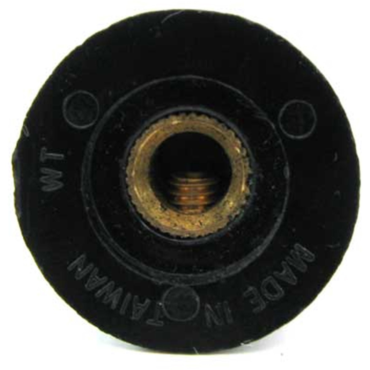 WTN-15-1189/6.1 Φ6軸用ツマミ 共立電子産業 黒/黒色 1個 【通販