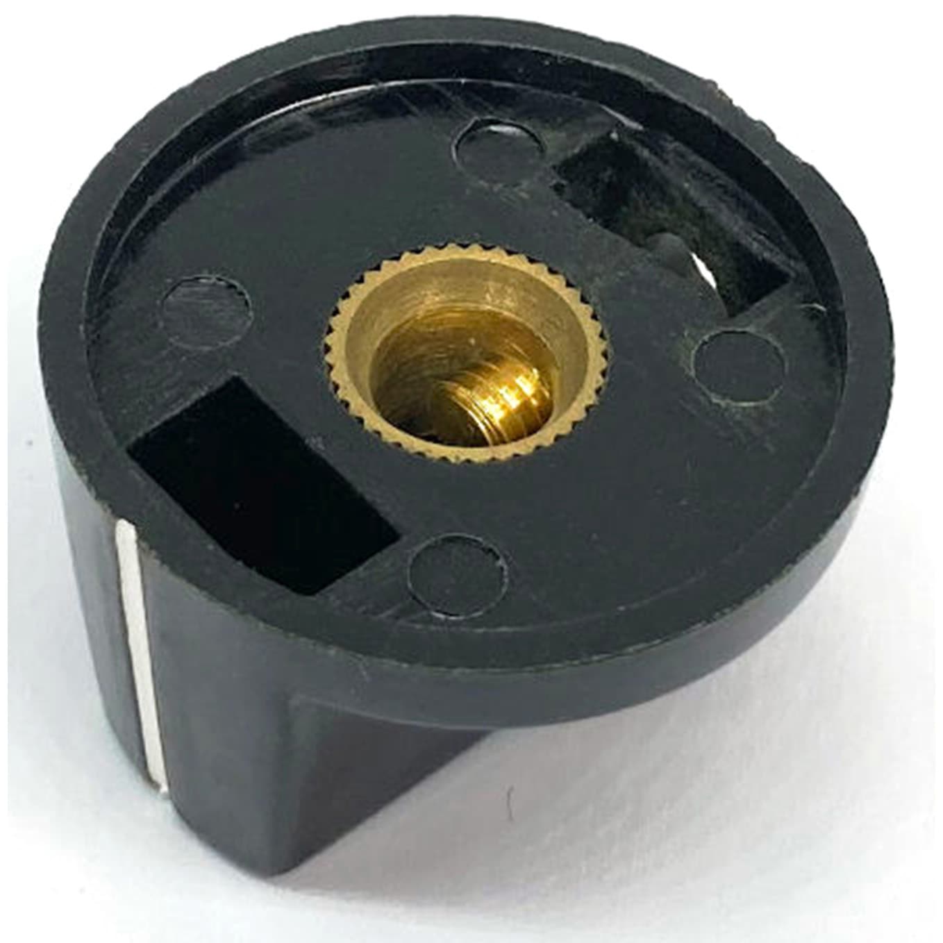 WTN-15-1194/6.1 Φ6軸用ツマミ 共立電子産業 黒色 1個 【通販モノタロウ】