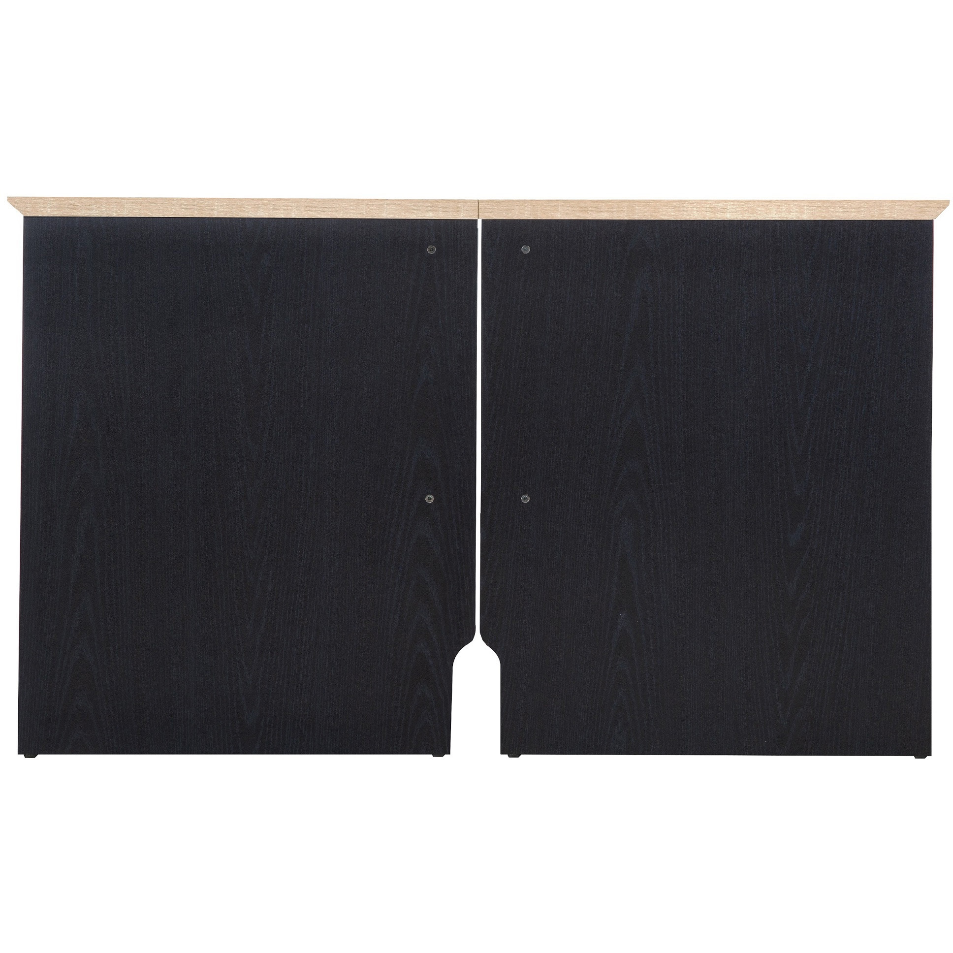 7210973 平机オフィス用木製デスク Mライン 高さ720mm幅1000mm奥行