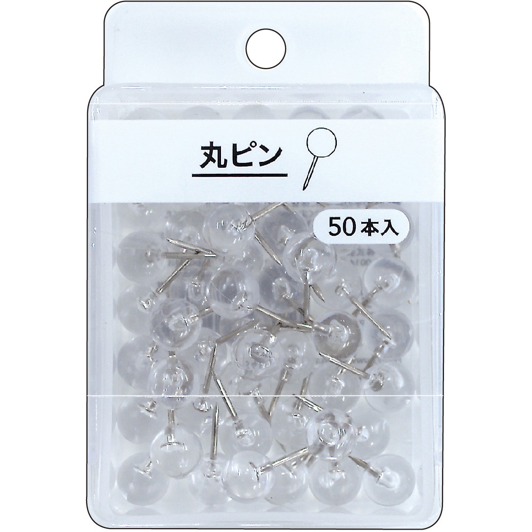 887325 丸ピン(透明) 1セット レモン 【通販モノタロウ】