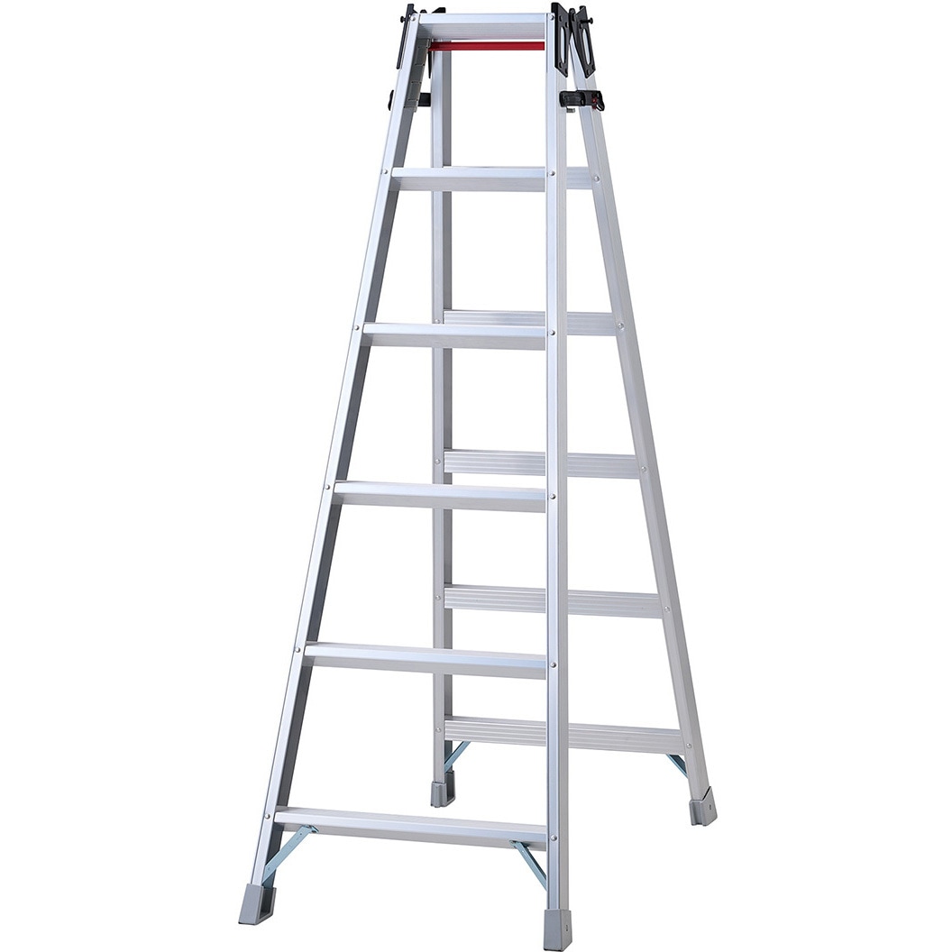 RAX-18d はしご兼用脚立 RAX-d型 長谷川工業 天板高さ1.69m - 【通販