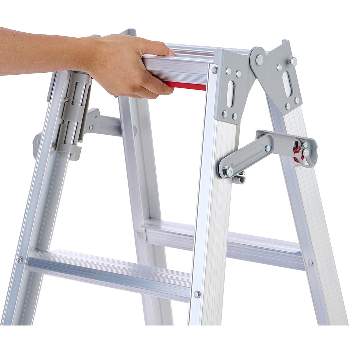 RD-09c はしご兼用脚立 RD-c 長谷川工業 天板高さ0.81m踏ざん踏面幅