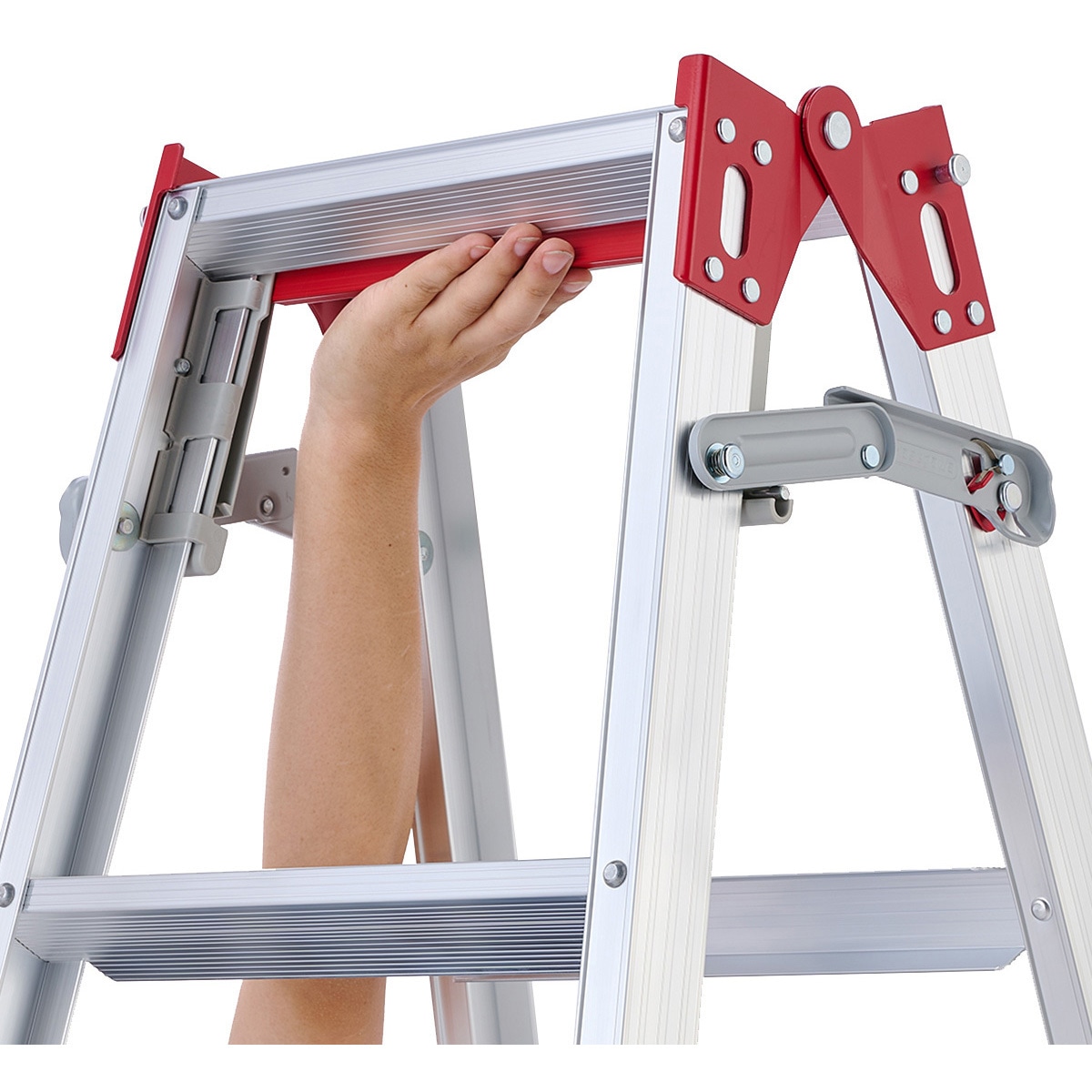 RSE-12 はしご兼用脚立 RSE 長谷川工業 天板高さ1.1m踏ざん踏面幅60mm