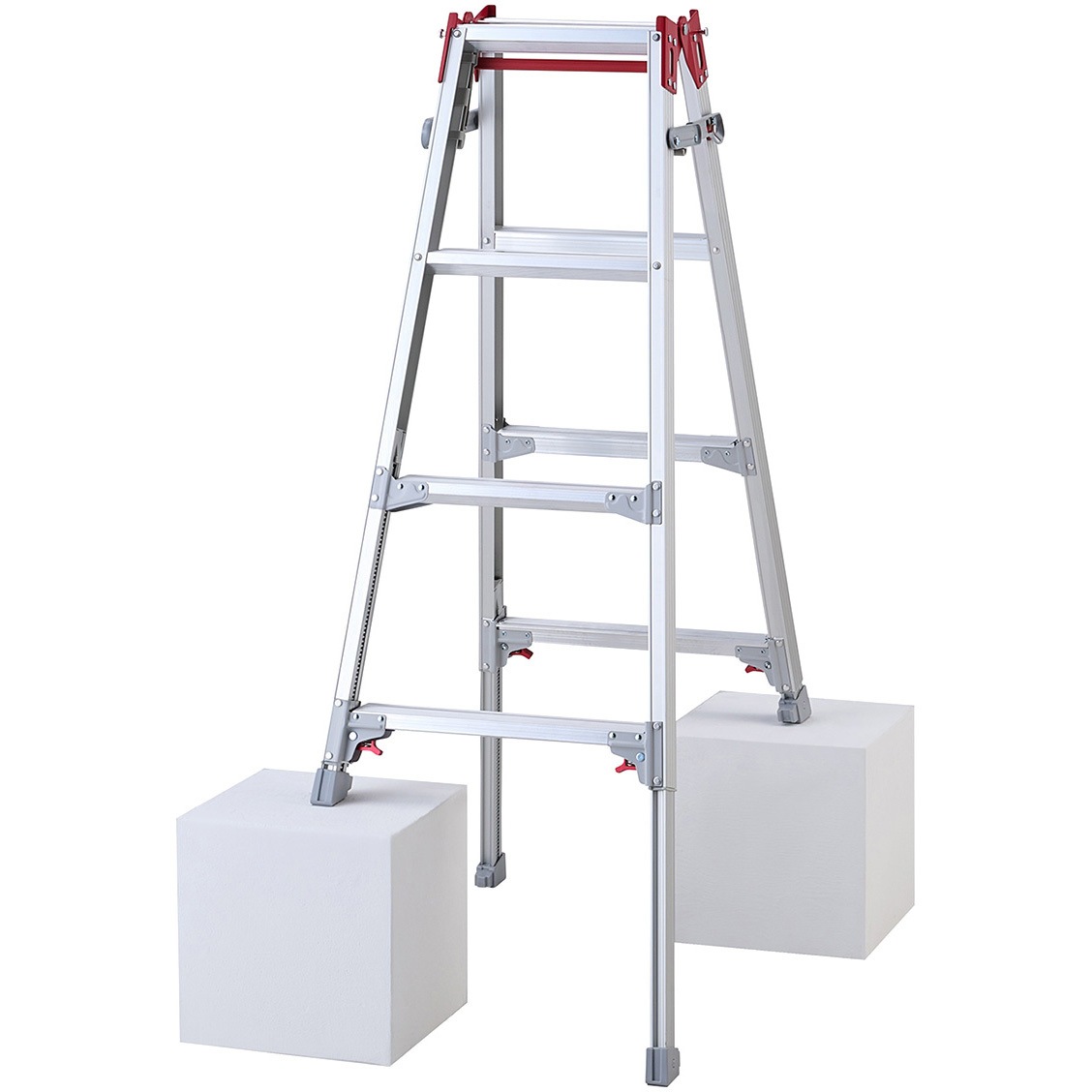 RYZ-12d はしご兼用脚立 RYZ-d型 長谷川工業 天板高さ1.02～1.33m