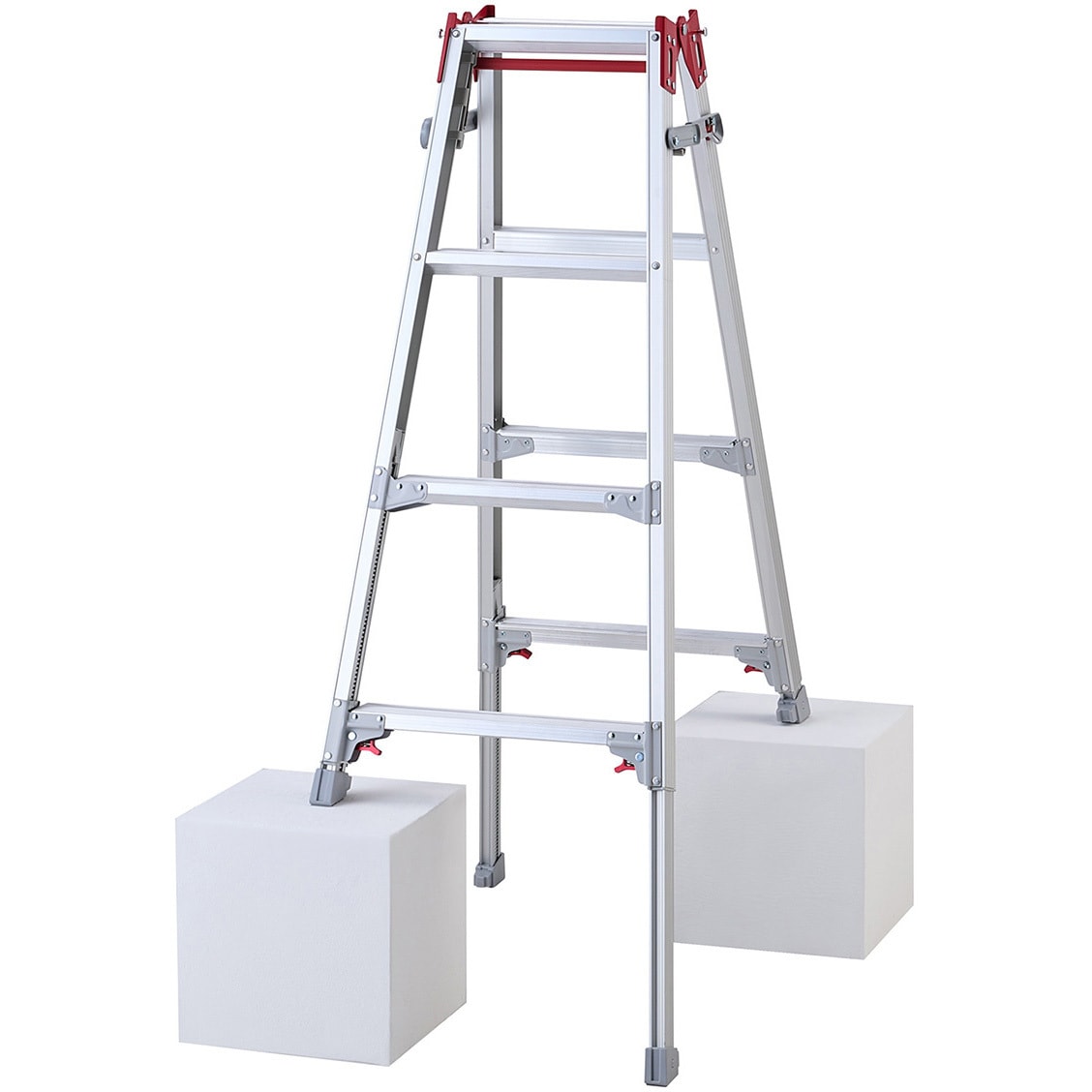 RYZ-12d はしご兼用脚立 RYZ-d 長谷川工業 天板高さ1.02～1.33m踏ざん