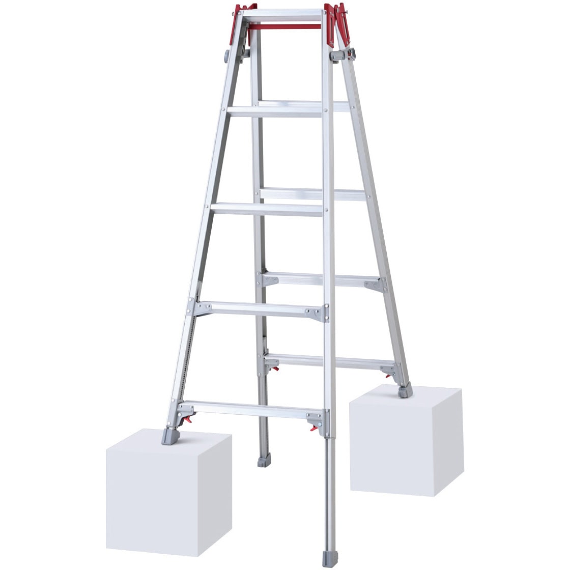 RYZ-15d はしご兼用脚立 RYZ-d型 長谷川工業 天板高さ1.31～1.63m