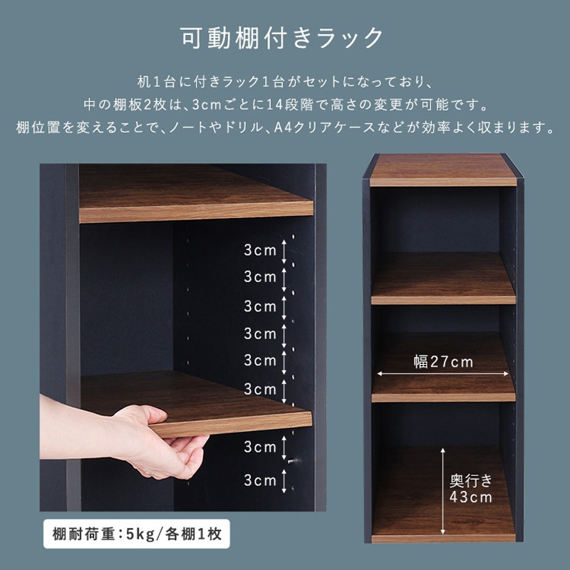 ヴィンテージ　ツインデスク　テーブル　棚　セット　90×90cm 楽天市場】ヴィンテージツインデスク 90×90cm 「ツインデスク