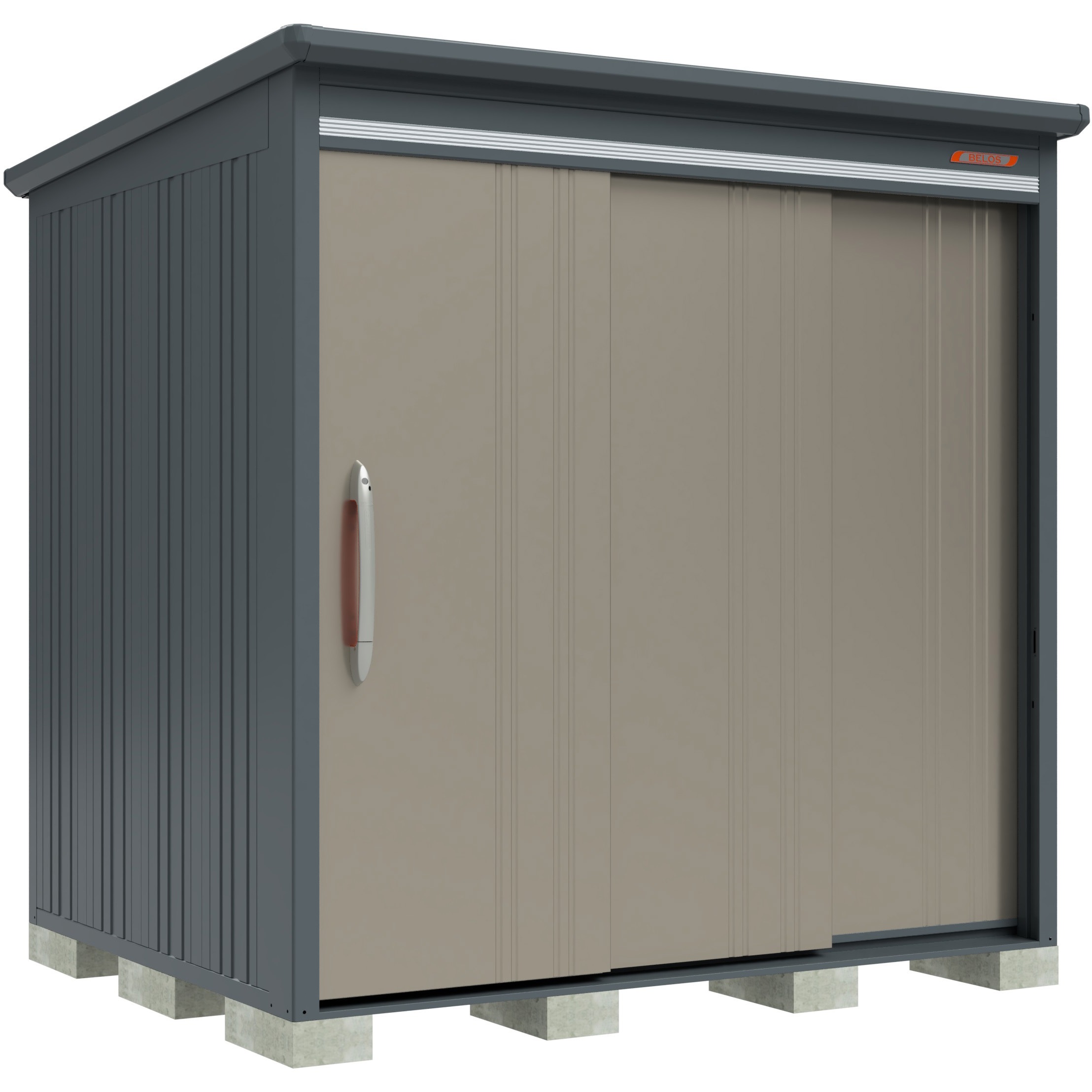 B-Z2118AB BELOS B-2118 アンバーゴールド 一般型 結露減少屋根 背面棚仕様 TAKUBO(タクボ/田窪工業所) 引き戸