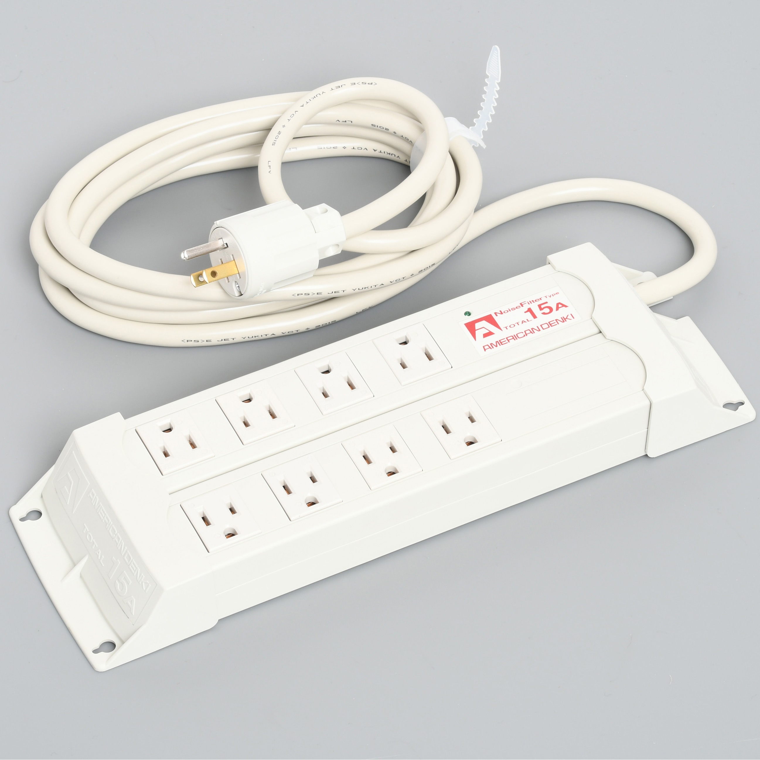 KC1030HNF OAタップ8個口 コード付 アメリカン電機 コード長3m  KC1030HNF