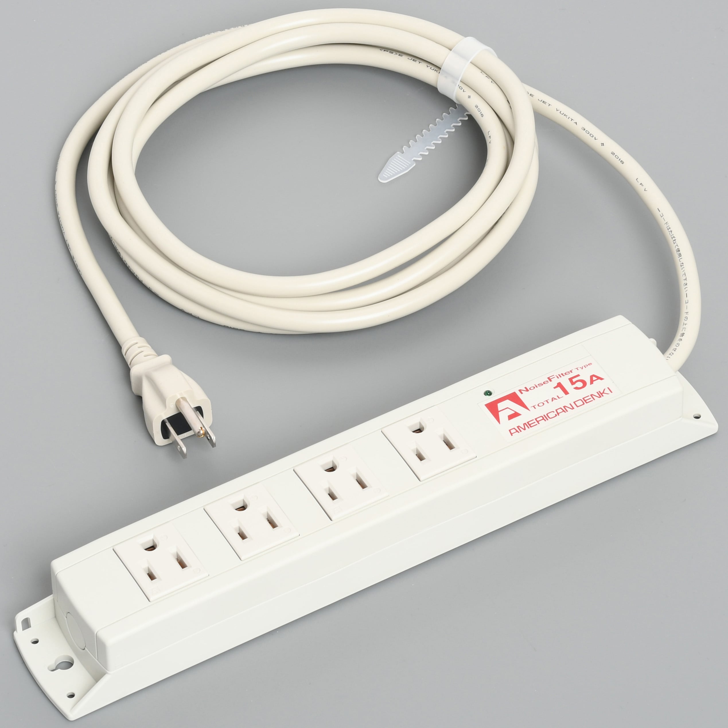 KC1034NF 平刃OAタップ4個口コード付 アメリカン電機 コード長3m  KC1034NF