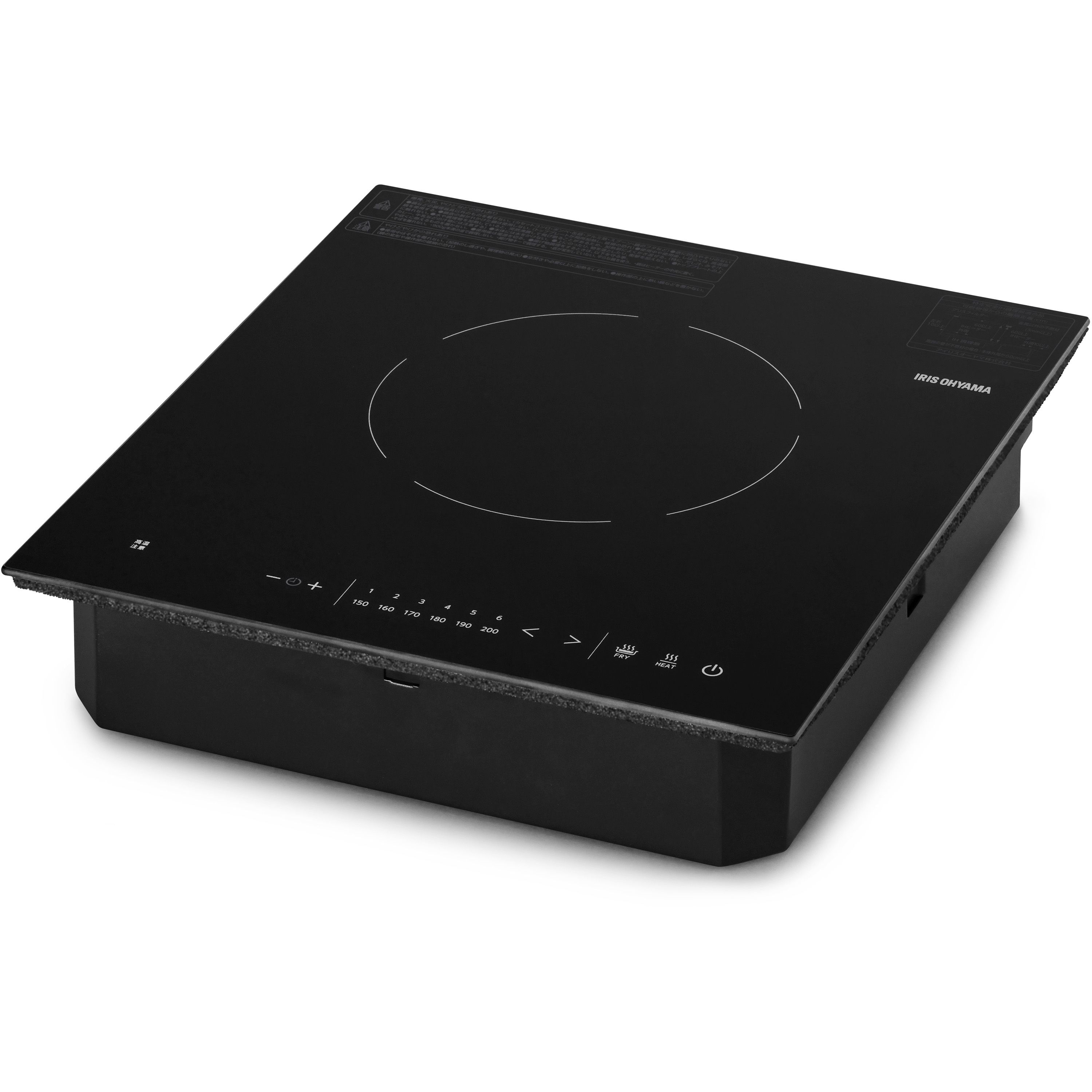 IHC-BFL111-B 1口ビルトインIHクッキングヒーター 1台 アイリスオーヤマ 【通販モノタロウ】