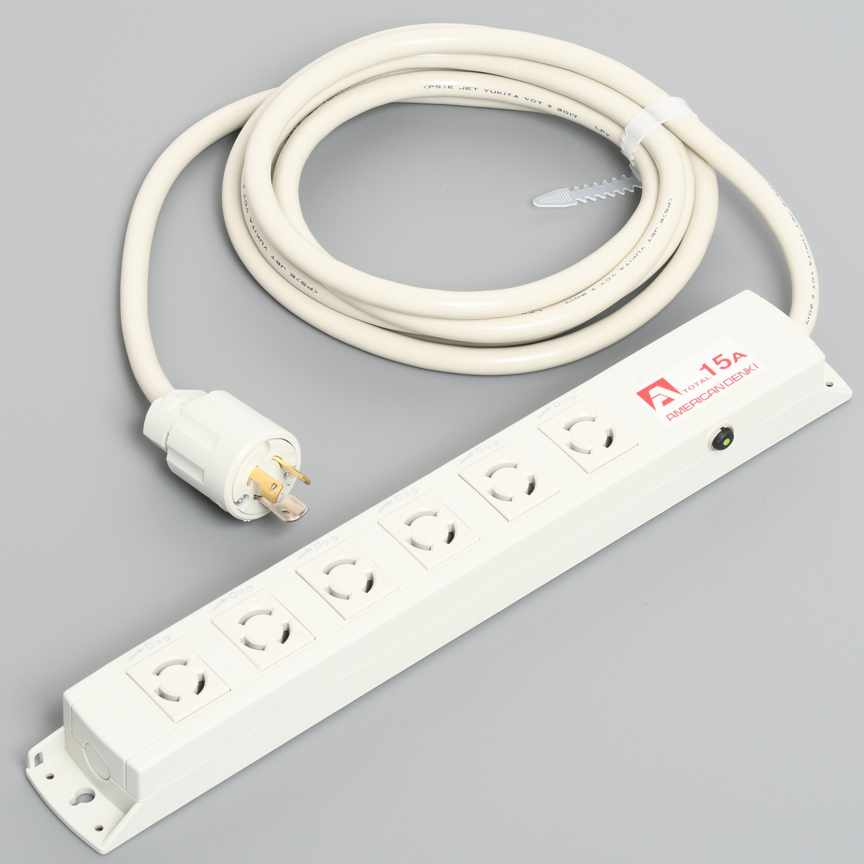 KC1210PT 引掛OAタップ6個口コード付 アメリカン電機 コード長3m  KC1210PT