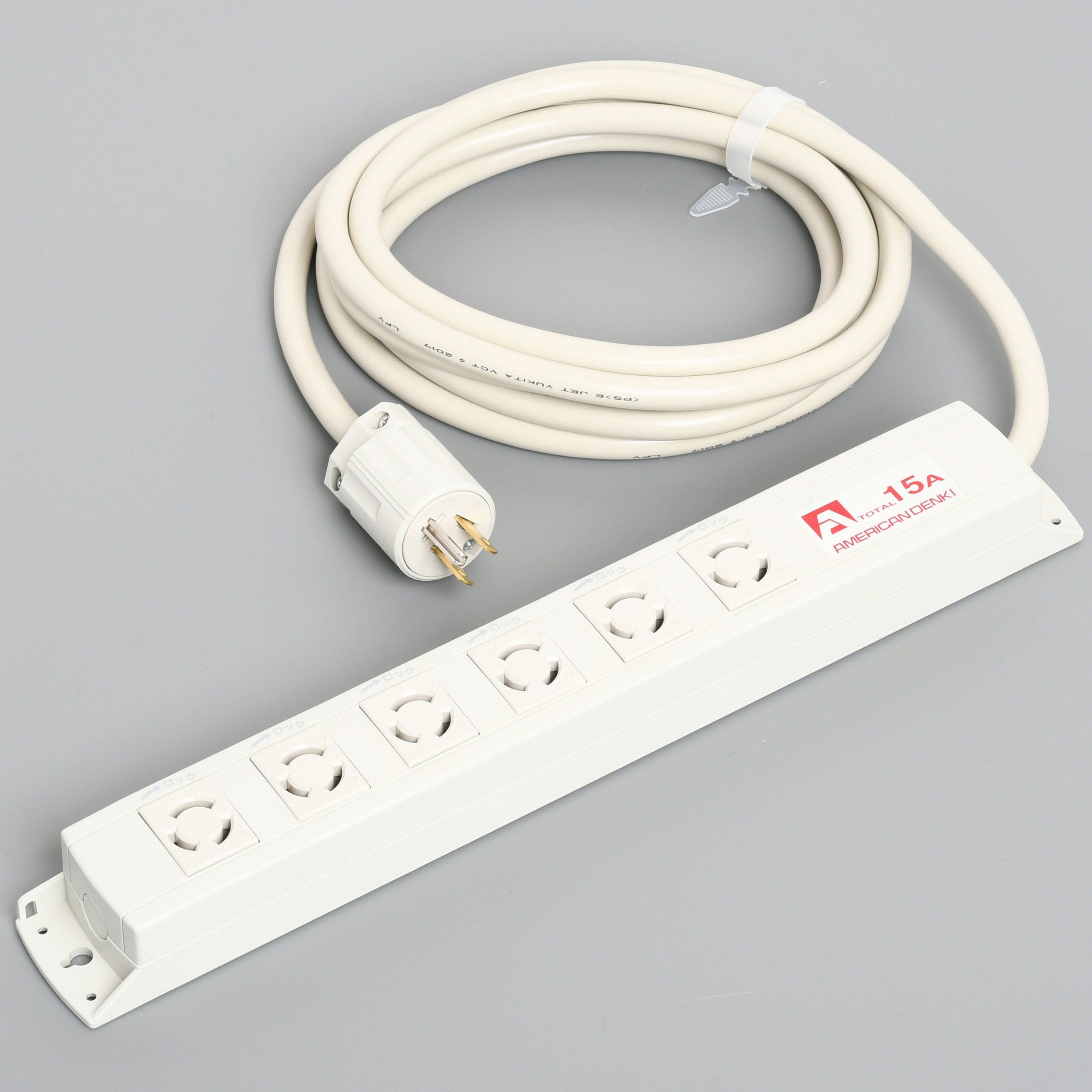 KC1215 引掛OAタップ6個口コード付 アメリカン電機 コード長3m  KC1215