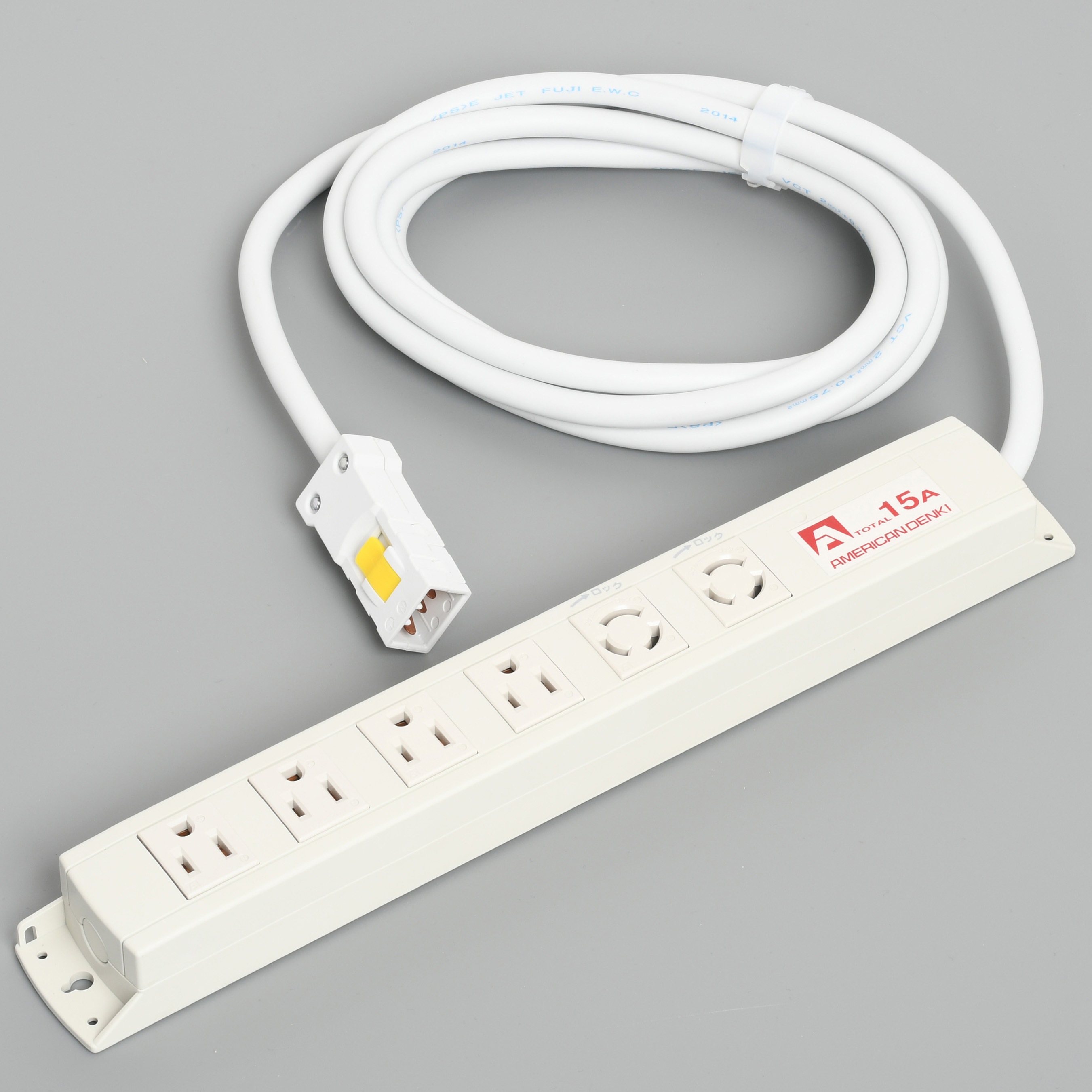 KC1226 コンビOAタップ6個コード付 アメリカン電機 コード長3m  KC1226