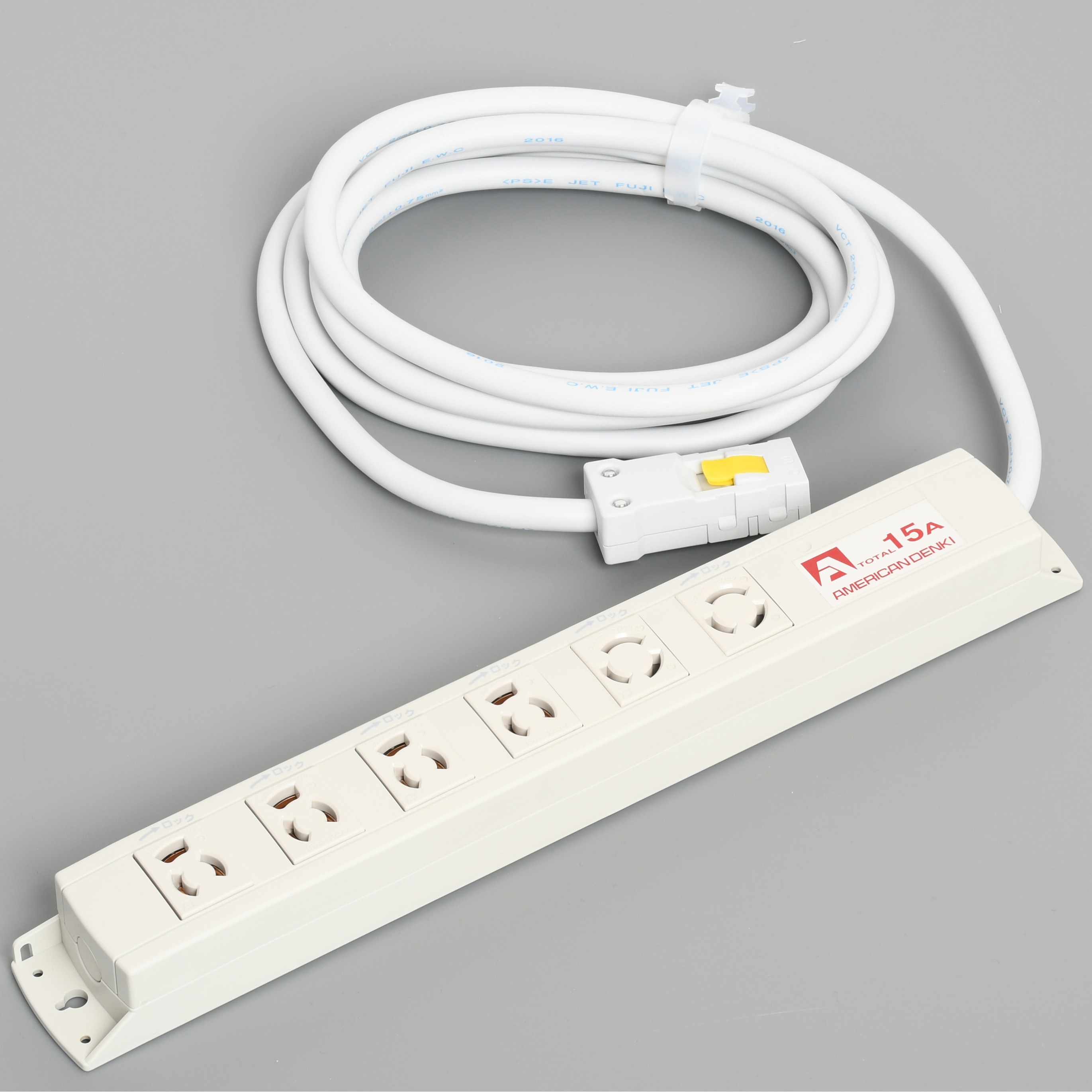 KC1246 コンビOAタップ6個コード付 アメリカン電機 コード長3m  KC1246