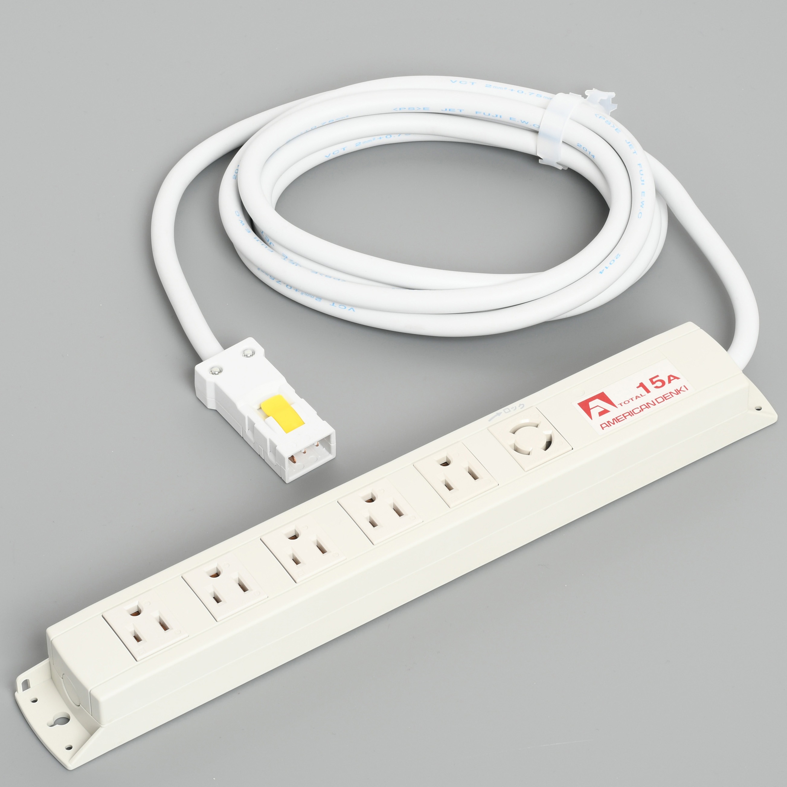 KC1276 コンビOAタップ6個コード付 アメリカン電機 コード長3m  KC1276