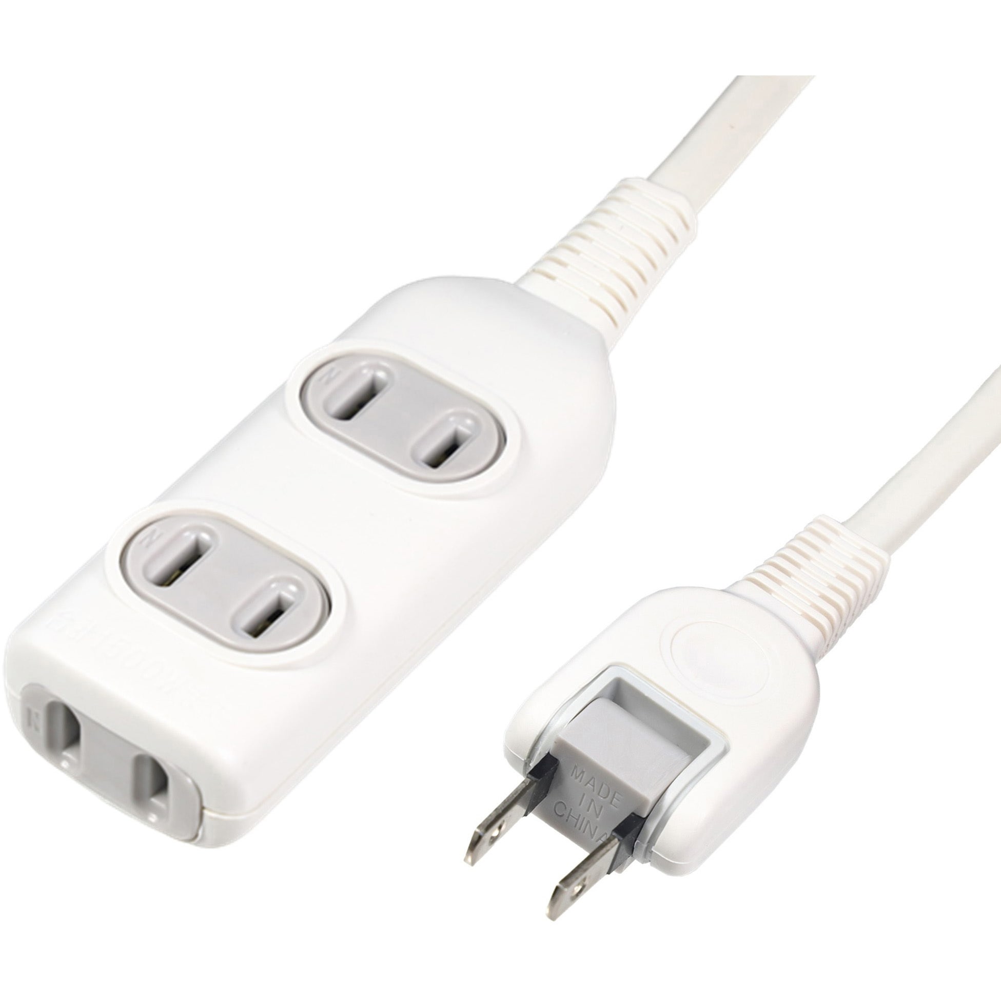 LPT-303N(W) EDLP コード付タップ 延長コード 電源タップ 3個口