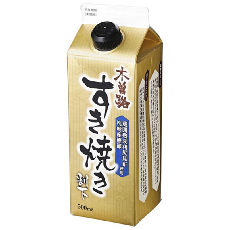 イチビキ 木曽路 すき焼き割下 500mlx12 1セット(500mL×12個) イチビキ 【通販モノタロウ】