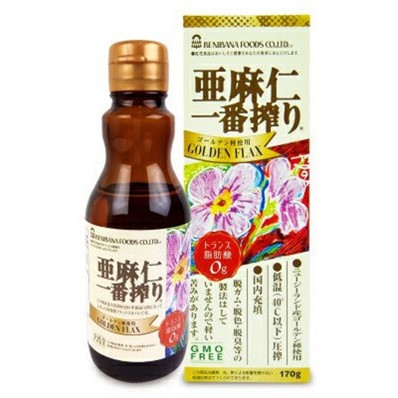 紅花食品 亜麻仁一番搾りゴールデン 170gx12 1セット(170g×12個) 紅花食品 【通販モノタロウ】