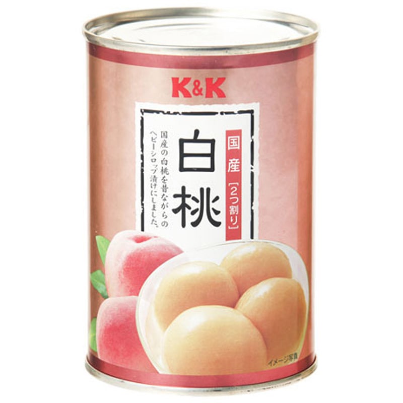 K&K 白桃 425g x12 1セット(425g×12個) K&K 【通販モノタロウ】