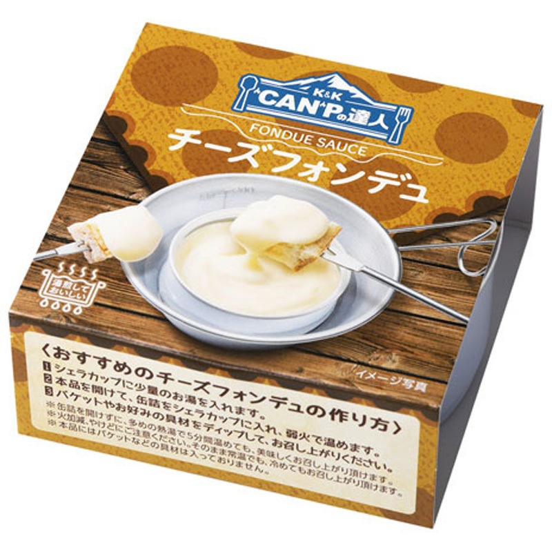 K&K ”CAN”Pの達人 チーズフォンデュ 80gx12 1セット(80g×12個) K&K 【通販モノタロウ】