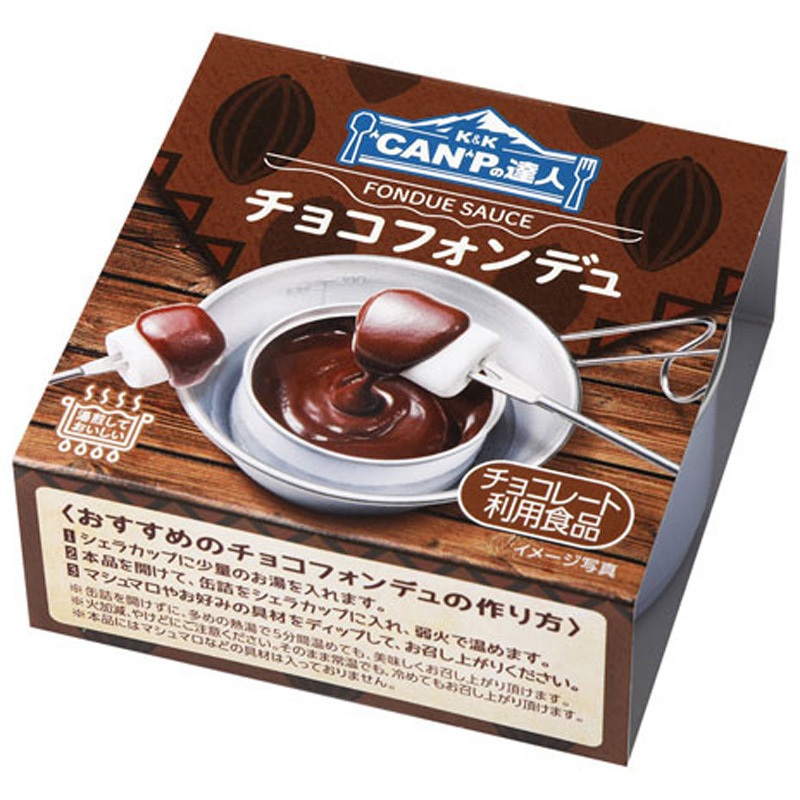 K&K ”CAN”Pの達人 チョコフォンデュ 80gx12 1セット(80g×12個) K&K 【通販モノタロウ】