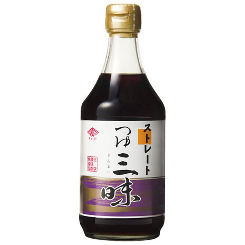 チョーコー つゆ三昧 ストレート 400mlx12 1セット(400mL×12個) チョーコー醤油 【通販モノタロウ】
