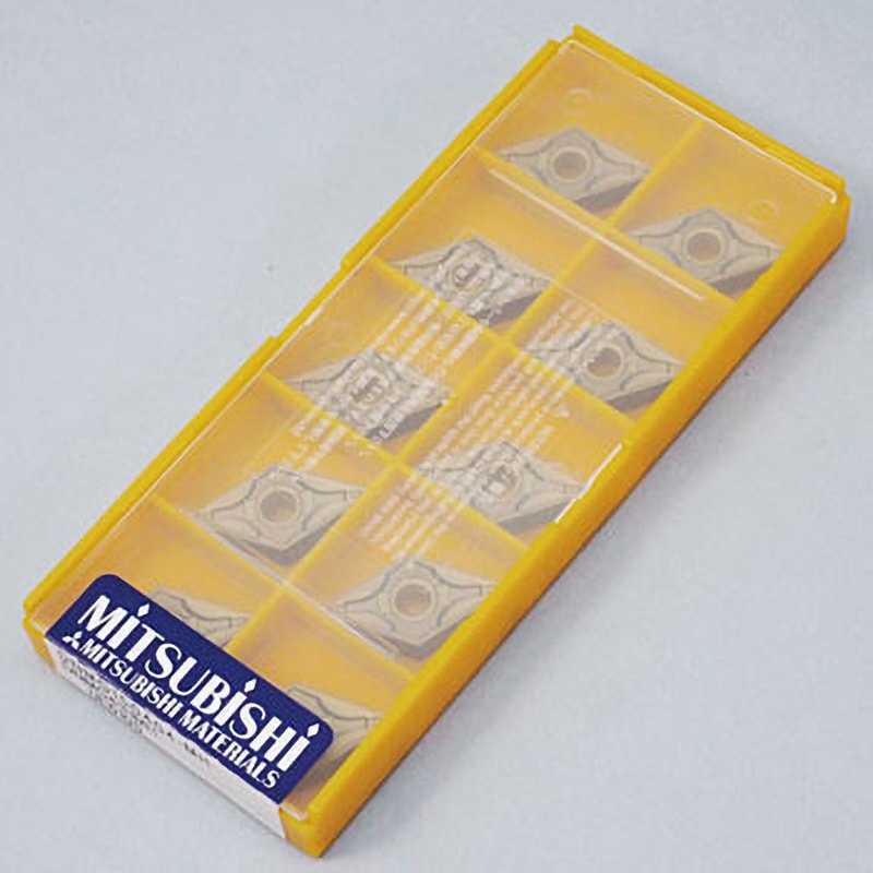 DCMT150404 UE6020 チップ DCMT 三菱マテリアル 形状ひし形55° 逃げ角7度 UE6020製 コーナー半径0.4mm 1箱(10個)