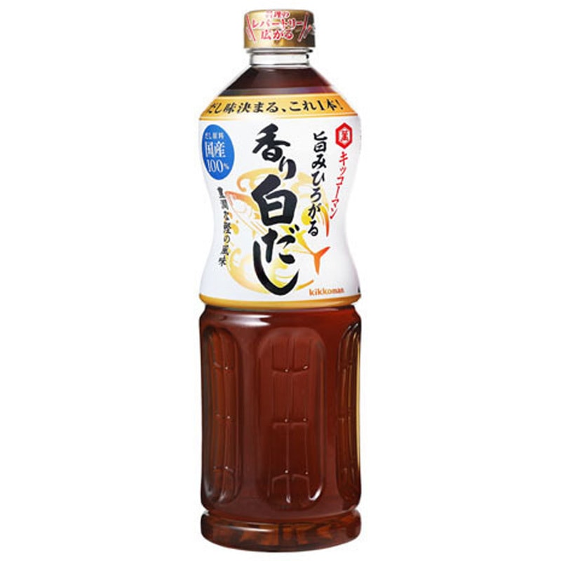 キッコーマン 旨みひろがる 香り白だし 1Lx12 1セット(1000mL×12個) キッコーマン 【通販モノタロウ】