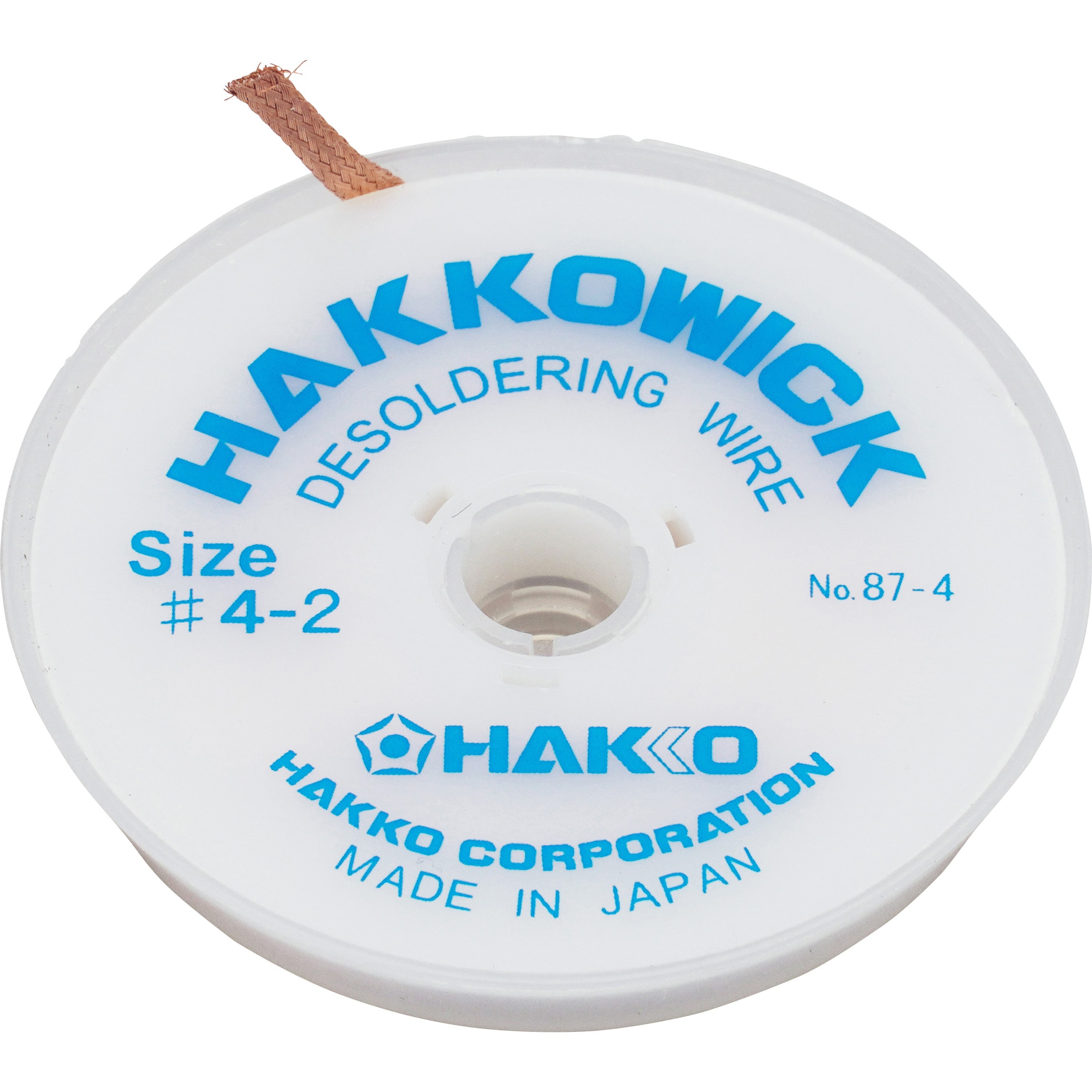 新着商品 白光 HAKKO はんだ吸取線 ウィック ノークリーン 3mm×2m 袋入り FR150-89