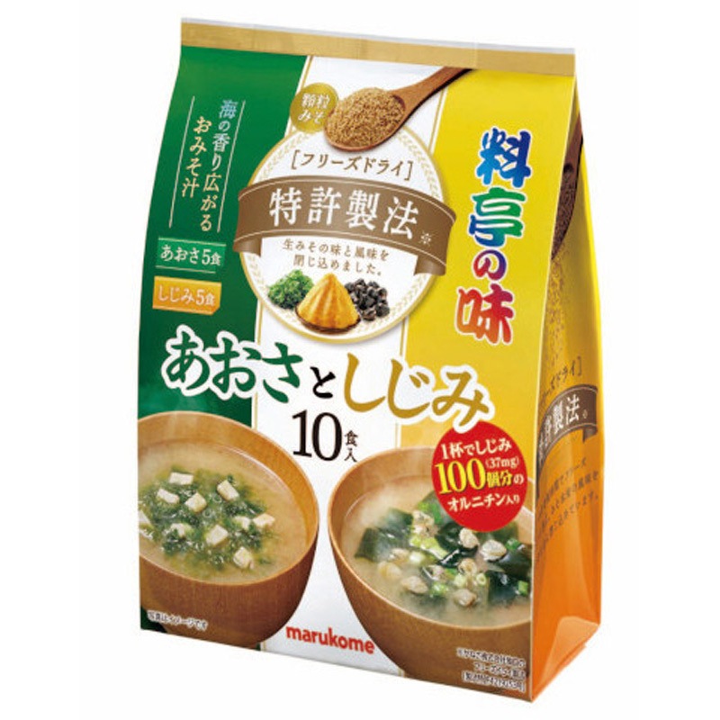 マルコメ お徳用 顆粒あおさとしじみ 6.5x10x12 1セット(65g×12個) マルコメ 【通販モノタロウ】