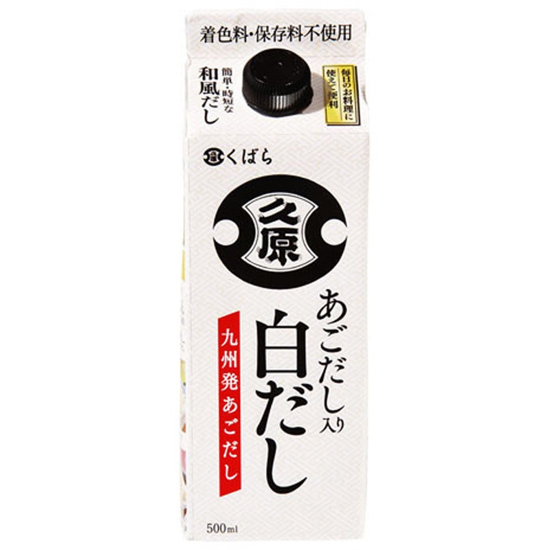 久原醤油 あごだし入り 白だし 500mlx12 1セット(500mL×12個) 久原醤油 【通販モノタロウ】