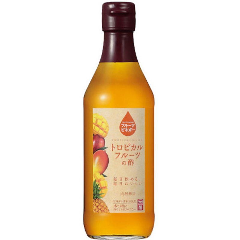 内堀醸造 フルーツビネガー トロピカルフルーツ酢 360mlx24 1セット(360mL×24個) 内堀醸造 【通販モノタロウ】