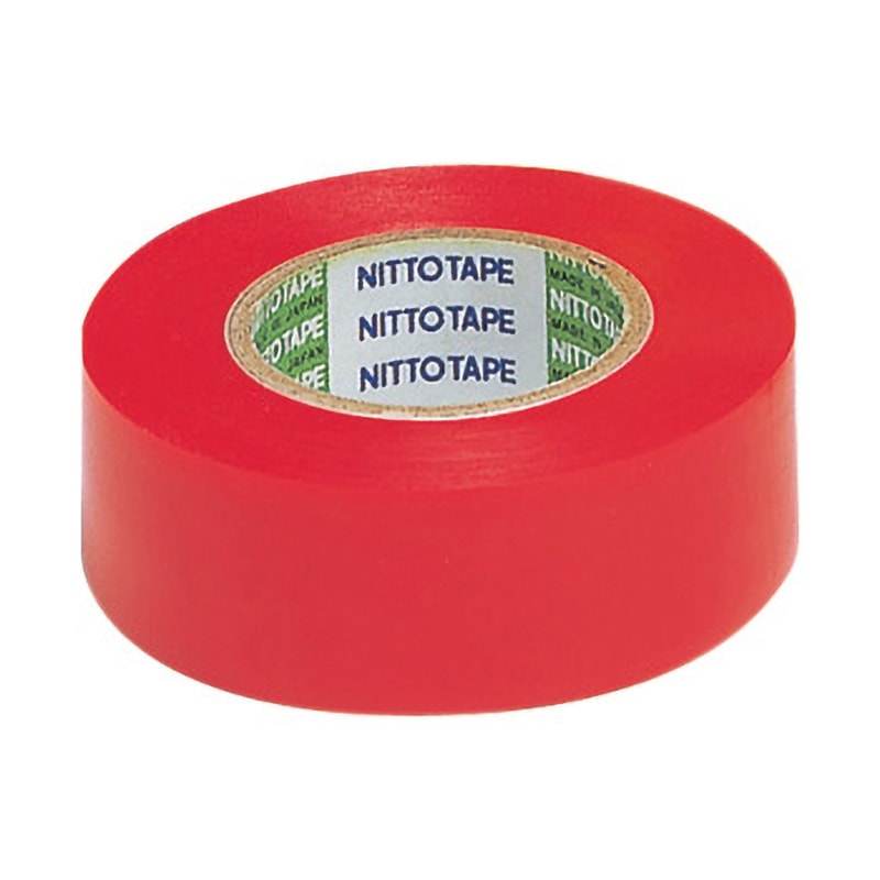 J3411 ビニルテープ No.21 幅広 ニトムズ 赤色 幅38mm長さ20m 1