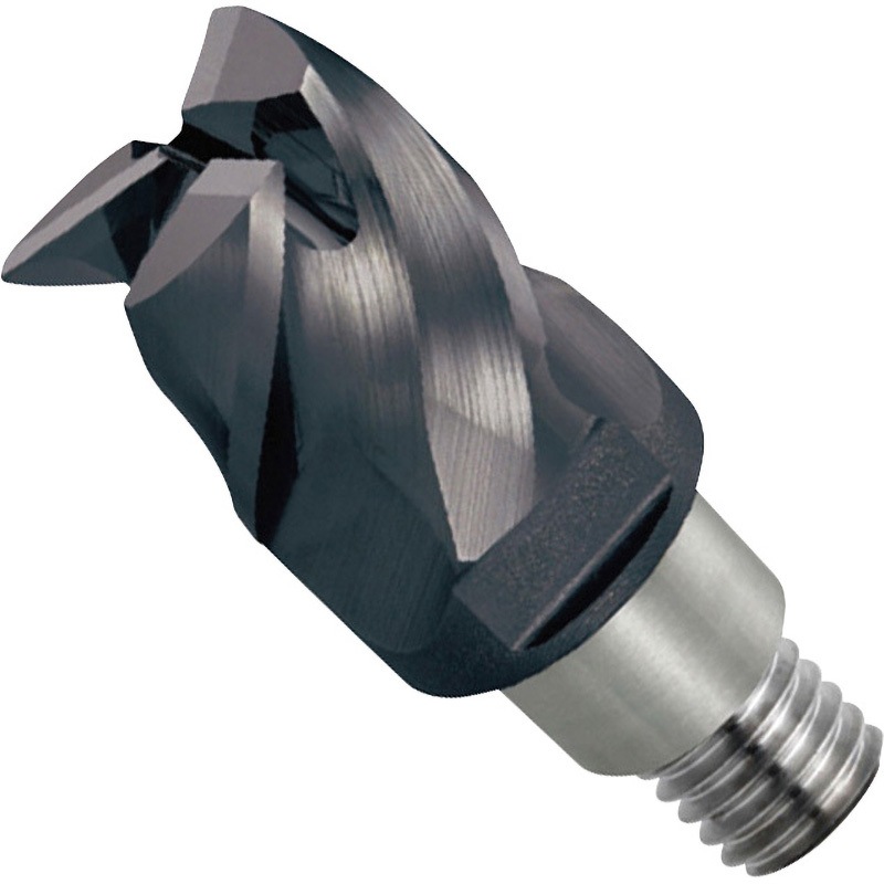 IMX10S3HV10008 ヘッド/ヘッド交換式エンドミル 三菱マテリアル 刃径10mmシャンク径9.7mm刃長8mm 1本 IMX10S3HV10008