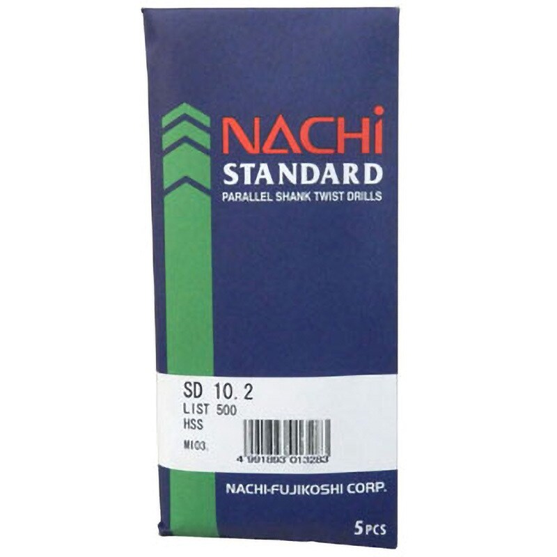 SD 10.2 ストレートシャンクドリル NACHI(不二越) ハイス製