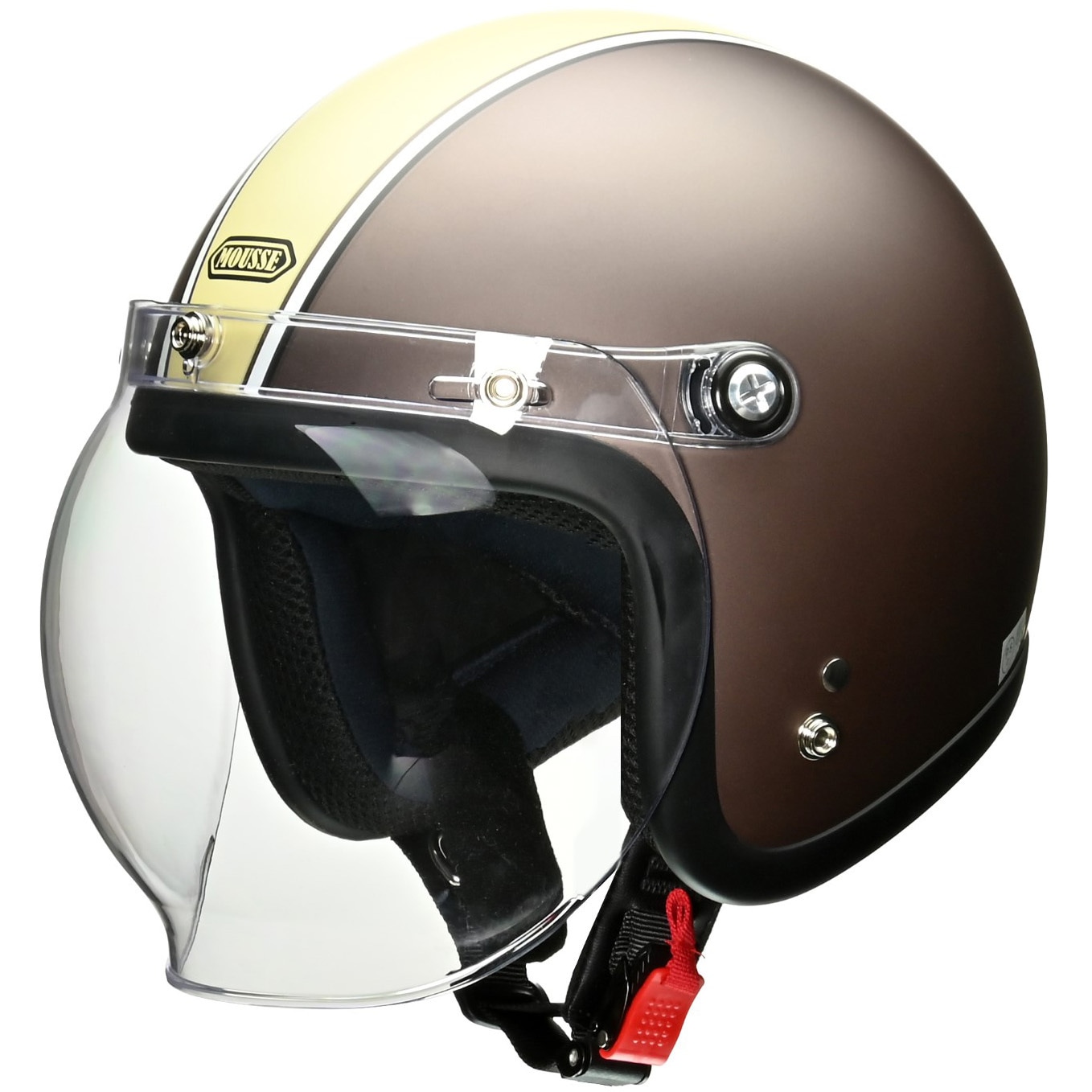 ヘルメット スモールジェット MOUSSE LEAD フリー(頭囲57～60cm未満)サイズ