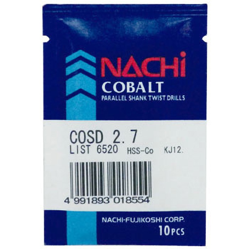 SD 7.4 ストレートシャンクドリル NACHI(不二越) ハイス製