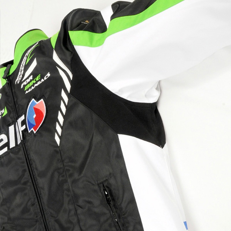 elf ジャケット Lサイズ レッド/ホワイト EJ-W119 ヴィットリアジャケット elf レッド色 サイズL EJ-W119