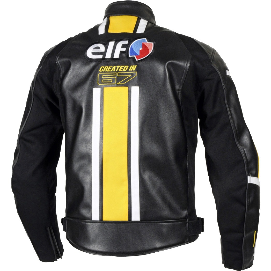 Elf ＰＵレザージャケット / EJ-W120 イエロー EJ-W120 エヴォルツィオーネPUレザージャケット elf イエロー色 サイズ