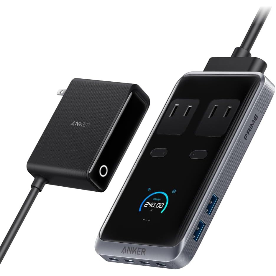 A91B2NF1 Anker Prime Charging Station(240W， 8-in-1) Anker(アンカー) ブラック色