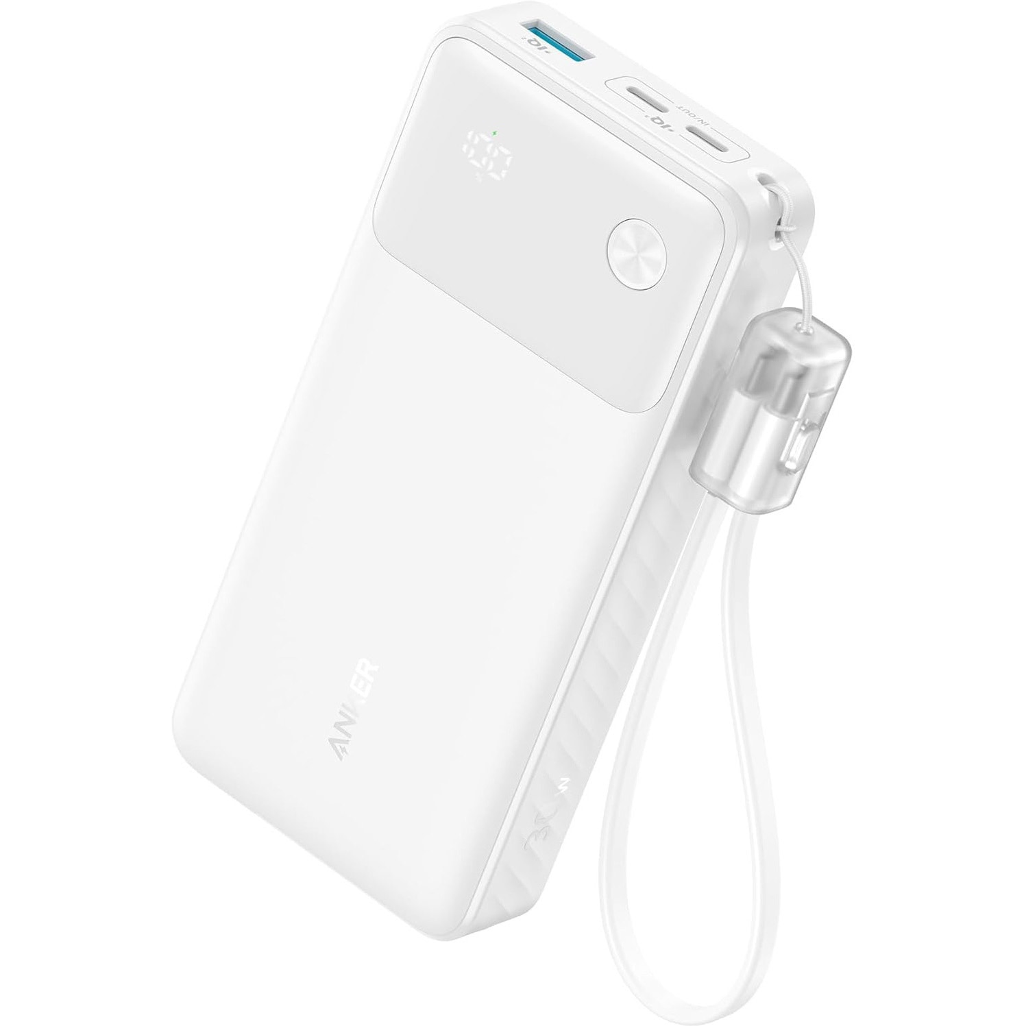 A1384N21 Anker Power Bank (20000mAh， 30W) Anker(アンカー) ホワイト色   A1384N21