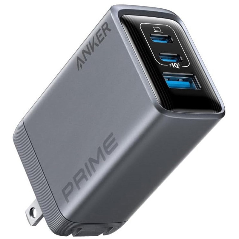 A2688N41 Anker Prime Charger (100W， 3 Ports， GaNPrime) Anker(アンカー) シルバー色