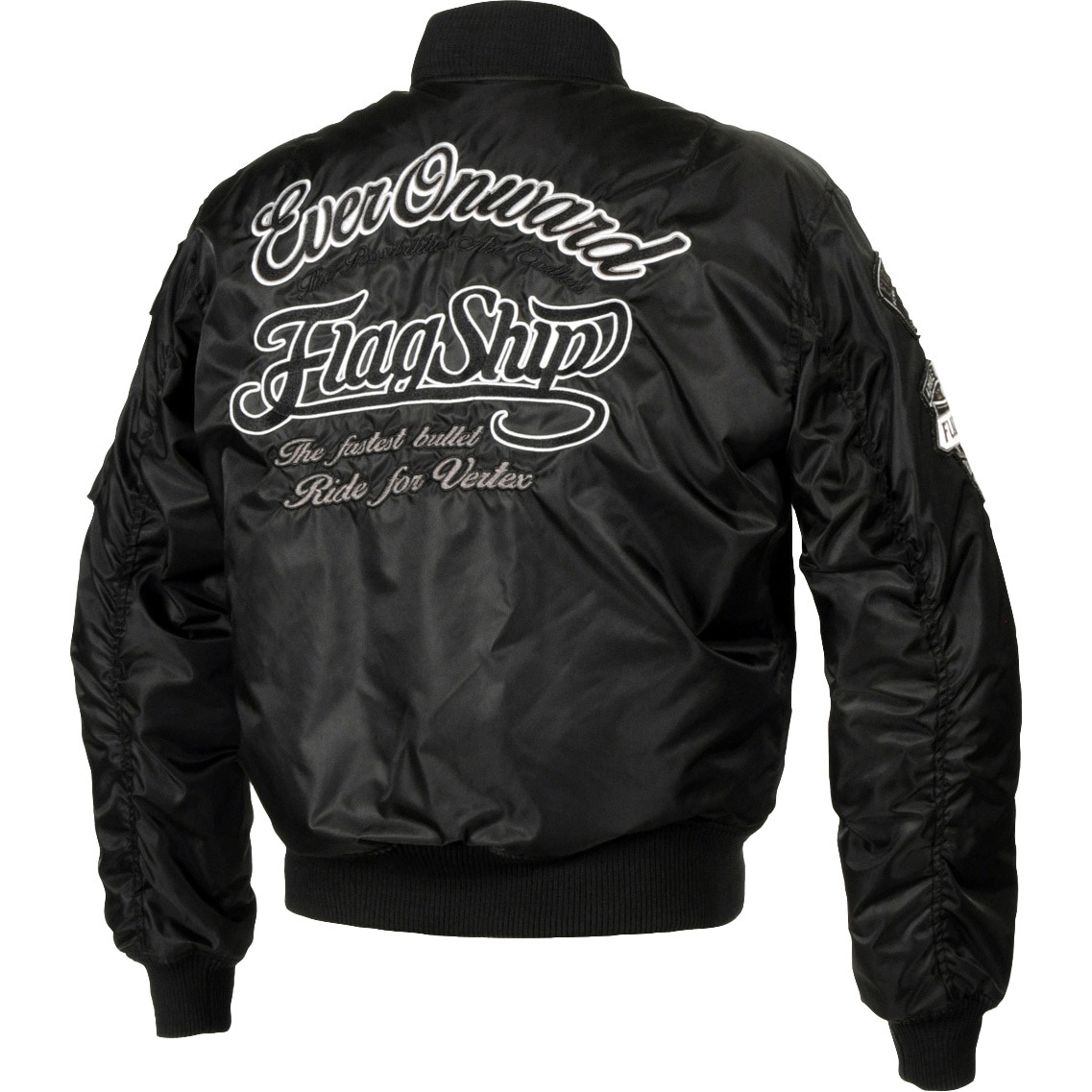 FJ-W212 パーソナルMA-1 FLAGSHIP(フラッグシップ) ブラック色 サイズ