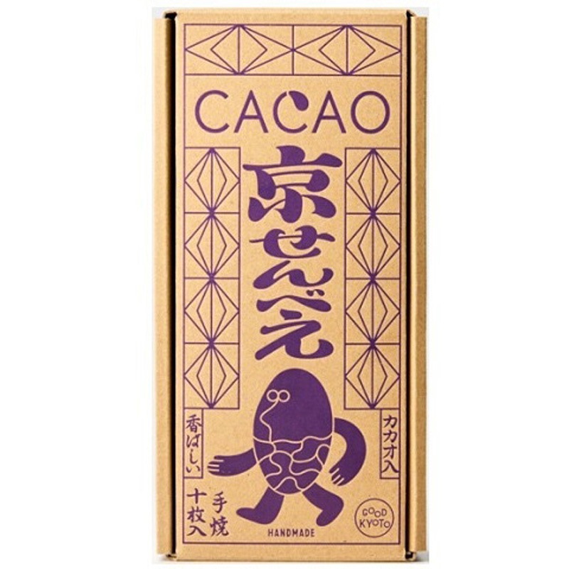 GOOD NATURE MARKET カカオ京せんべえ 7gx10x40 1セット(10枚×40個) GOOD NATURE MARKET 【通販モノタロウ】